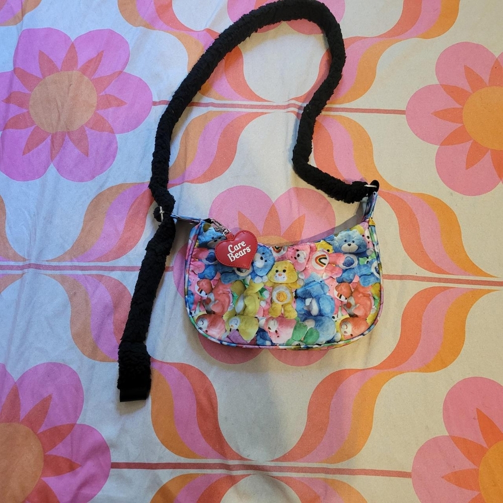 Rainbow Care Bears Crossbody Purse
